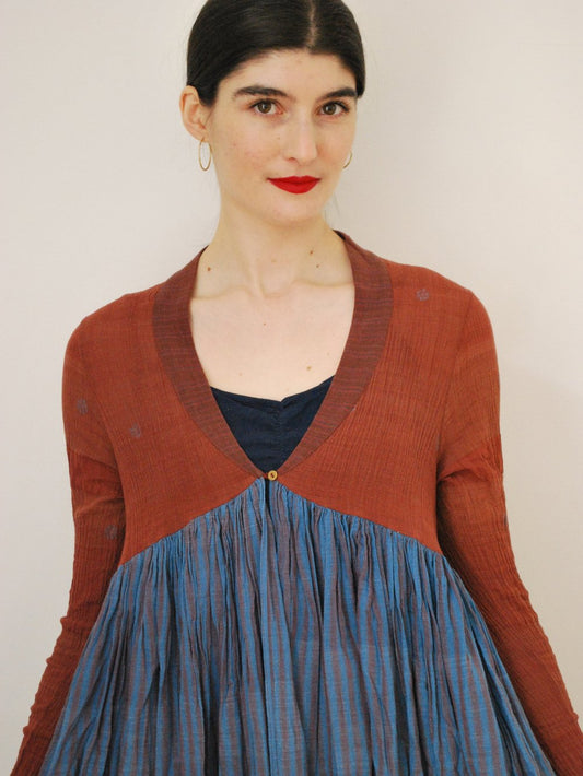 Dziban in indigo & rust