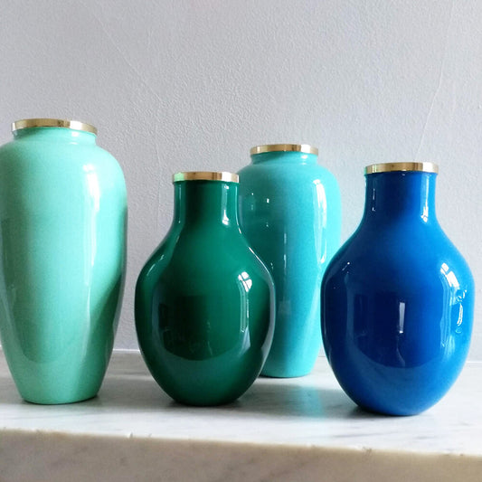 Handmade Enamel Vase