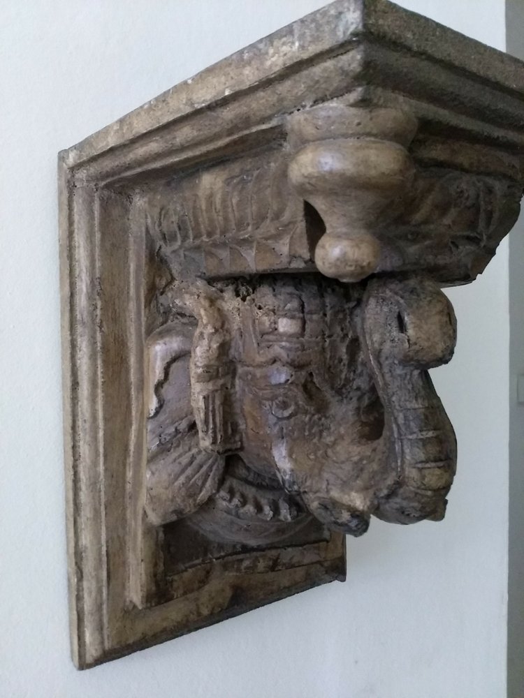 Hand crafted Elephant shelf