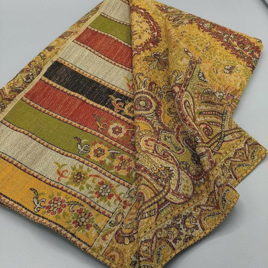 Karni wool scarf - yellow