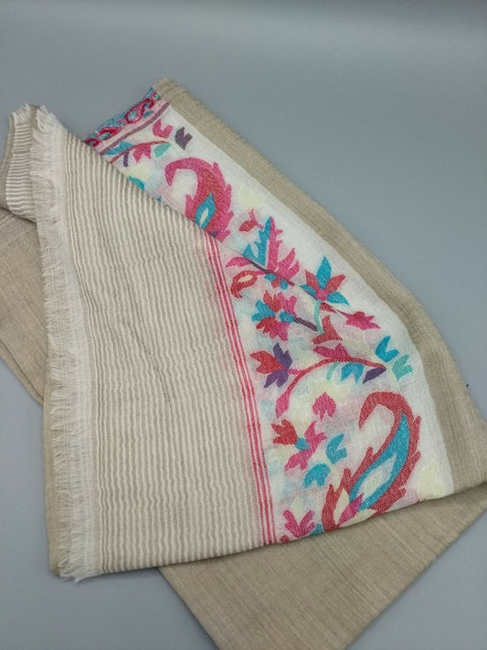 Pure cashmere / karni scarf - Mole