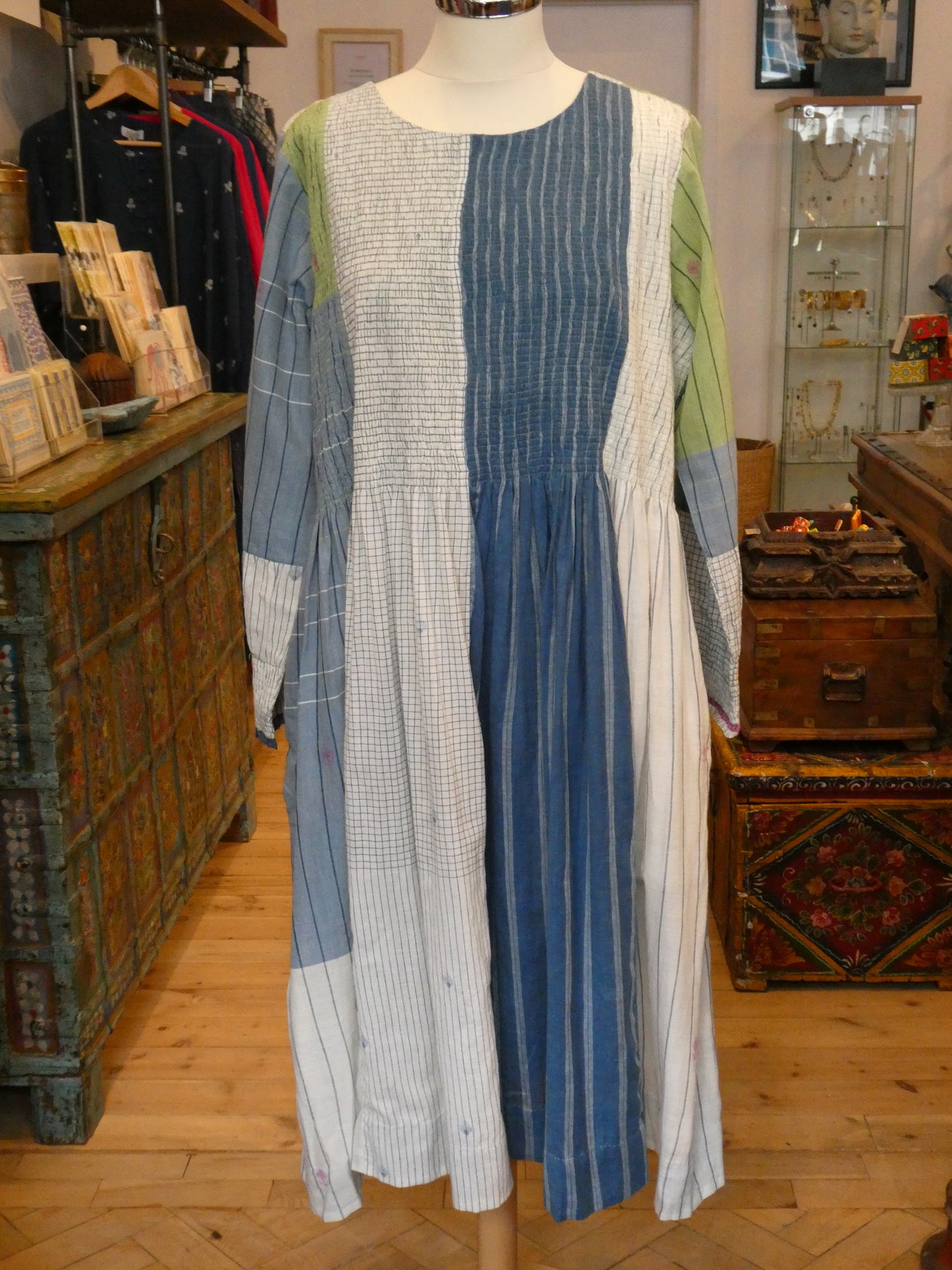 Cotton smock dress