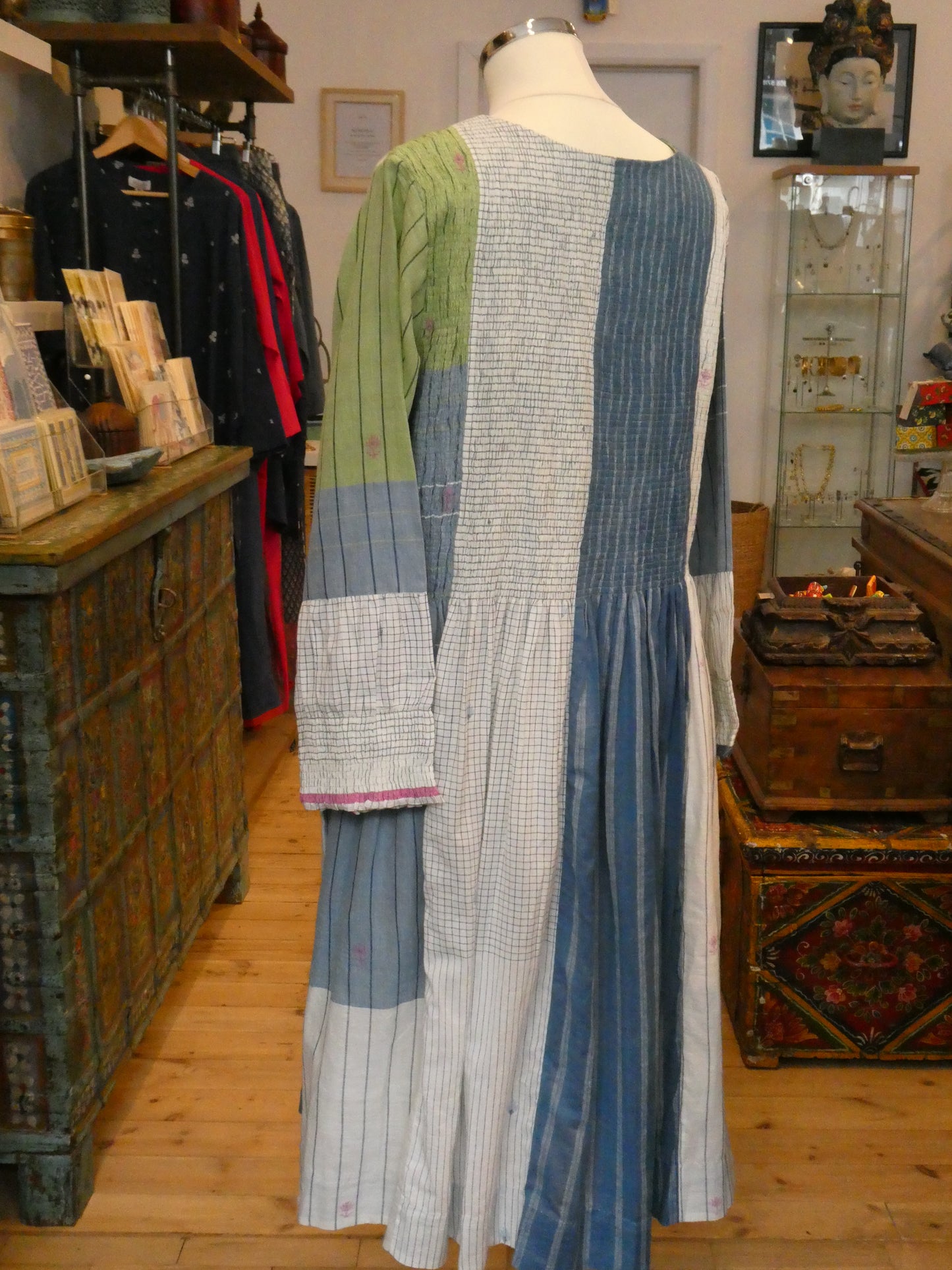 Cotton smock dress