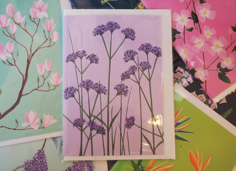 Stengun botanical greetings cards
