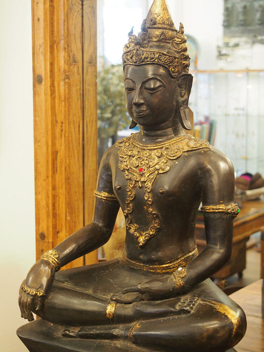Solid Brass Buddha Statue