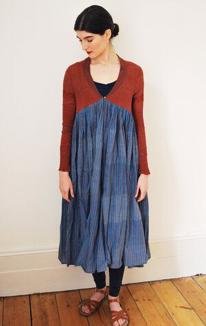 Dziban in indigo & rust