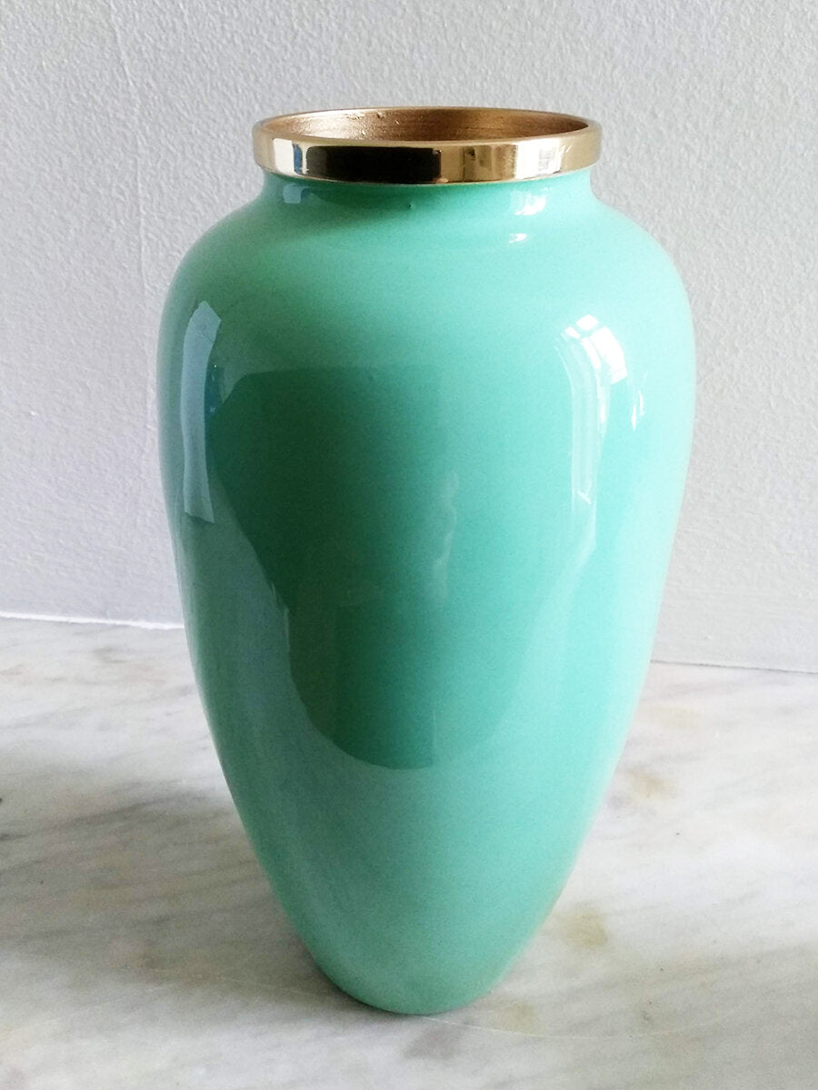 Handmade Enamel Vase
