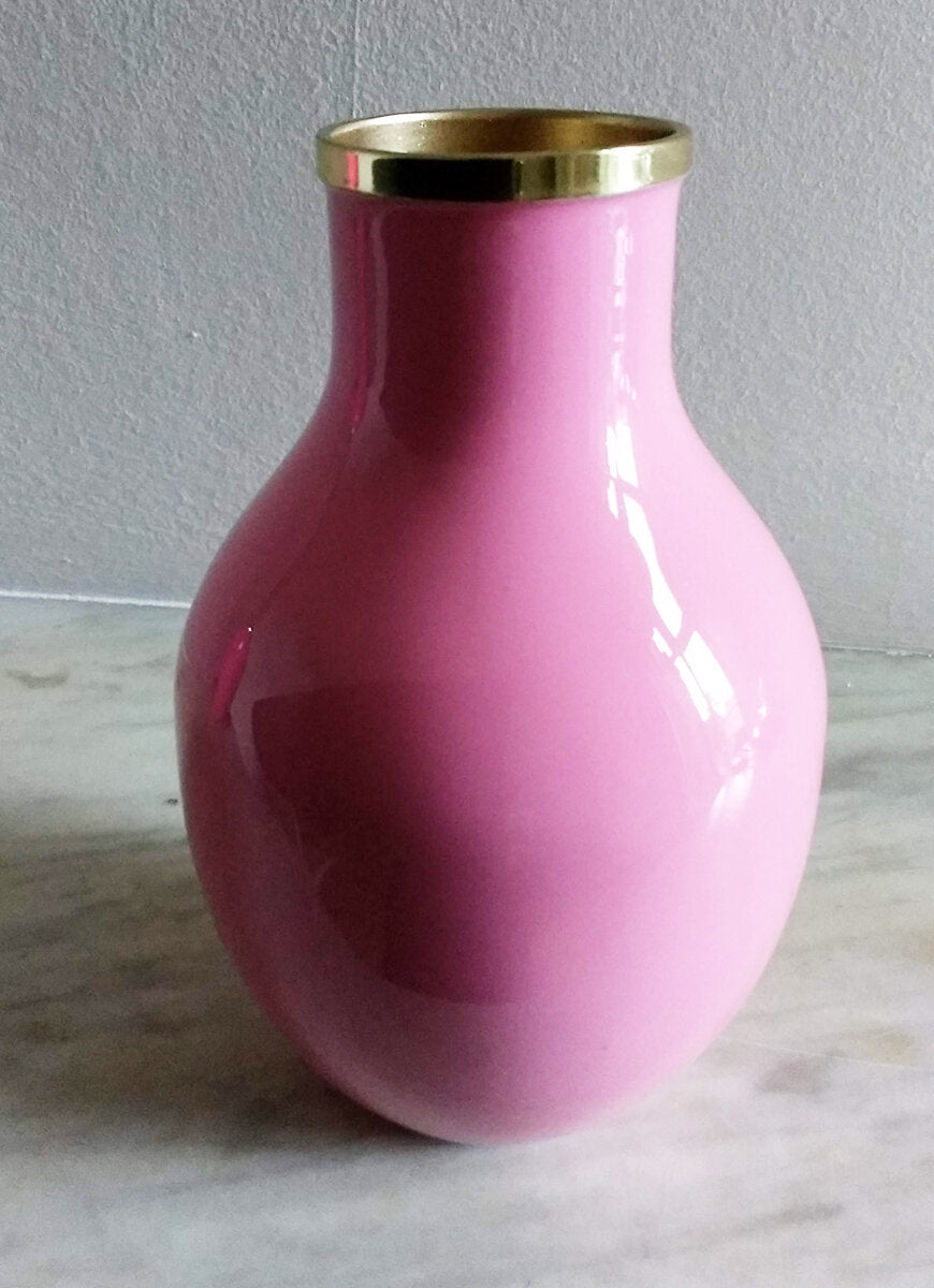Handmade Enamel Vase