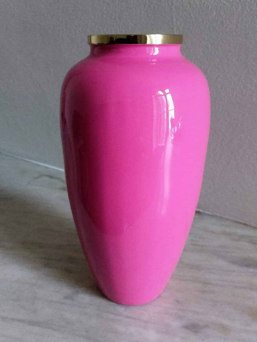 Handmade Enamel Vase