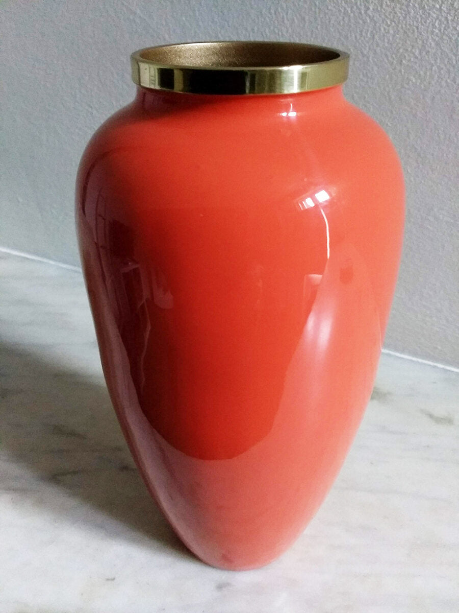Handmade Enamel Vase