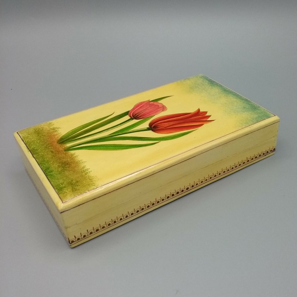 Hand painted box from Kashmir