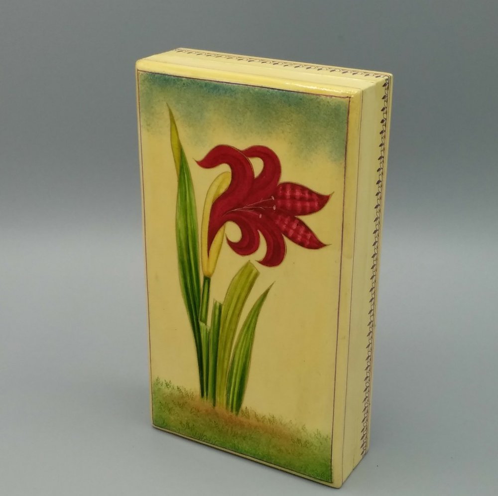 Hand painted box from Kashmir