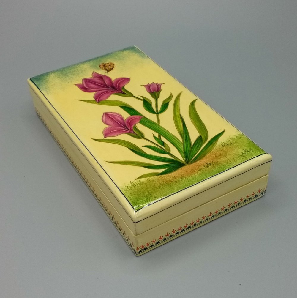 Hand painted box from Kashmir