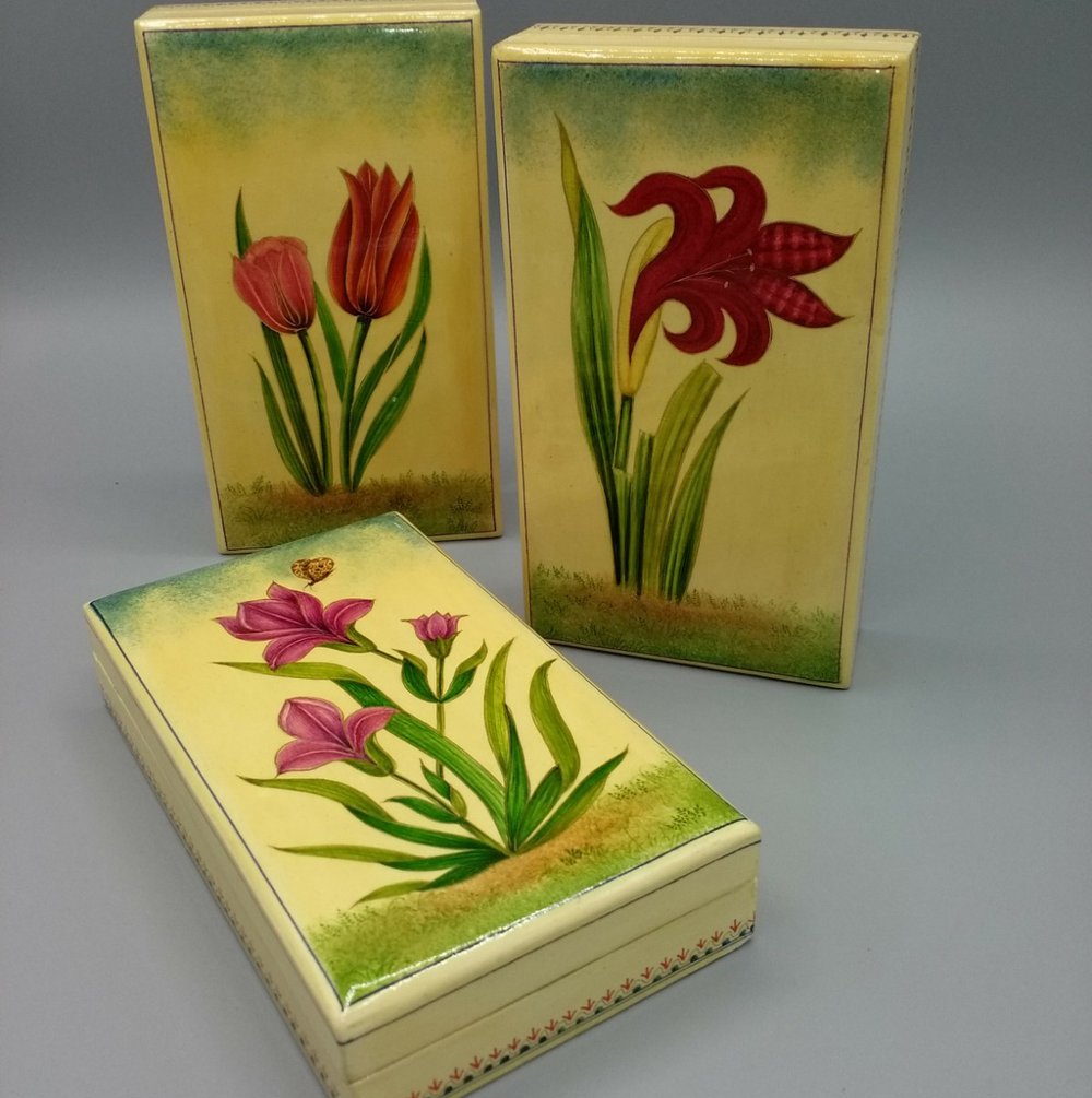 Hand painted box from Kashmir