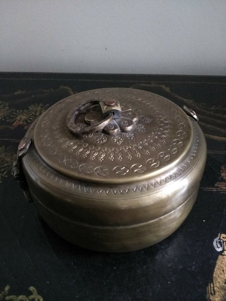 Brass chapatti boxes