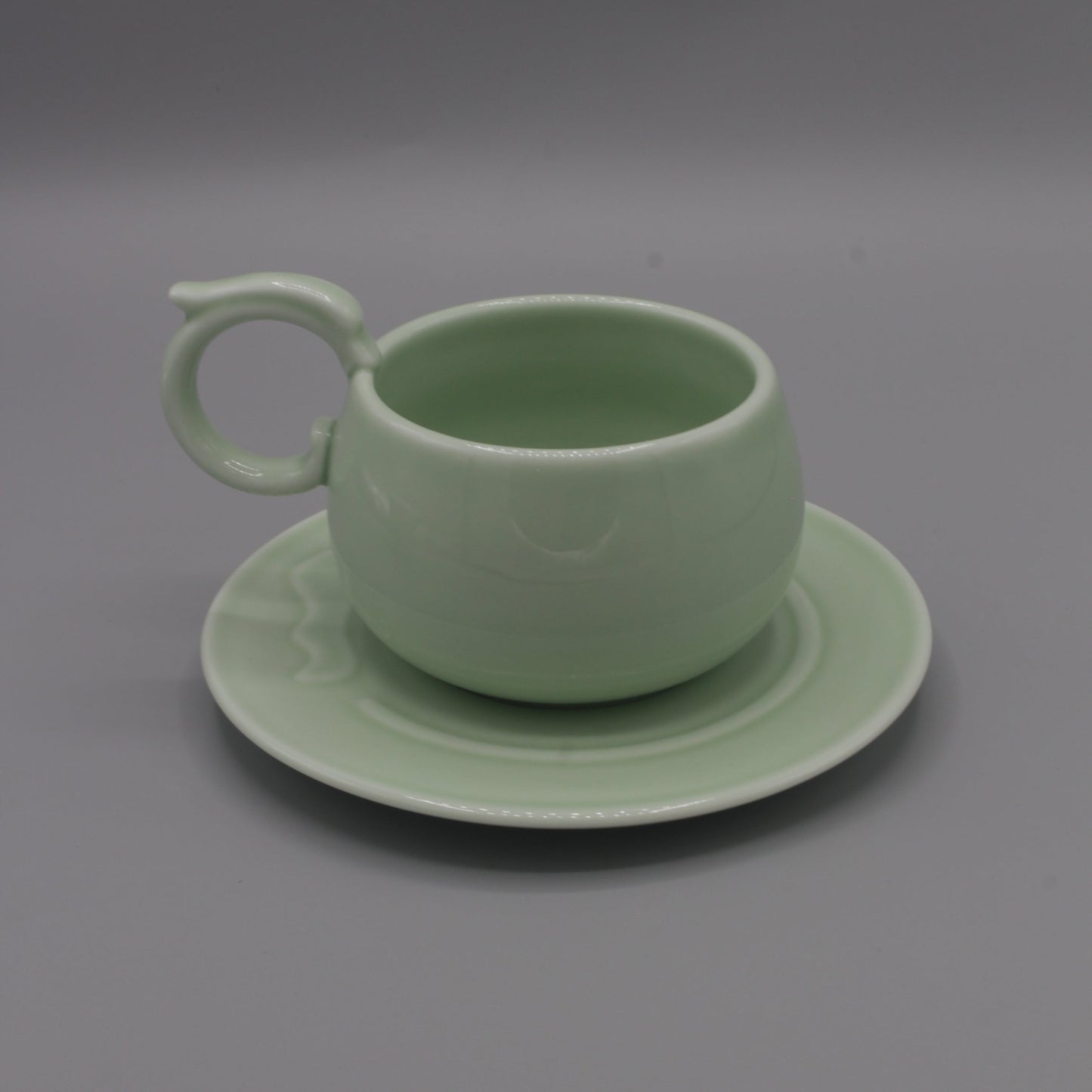 Yuan Dragon cup and saucer set