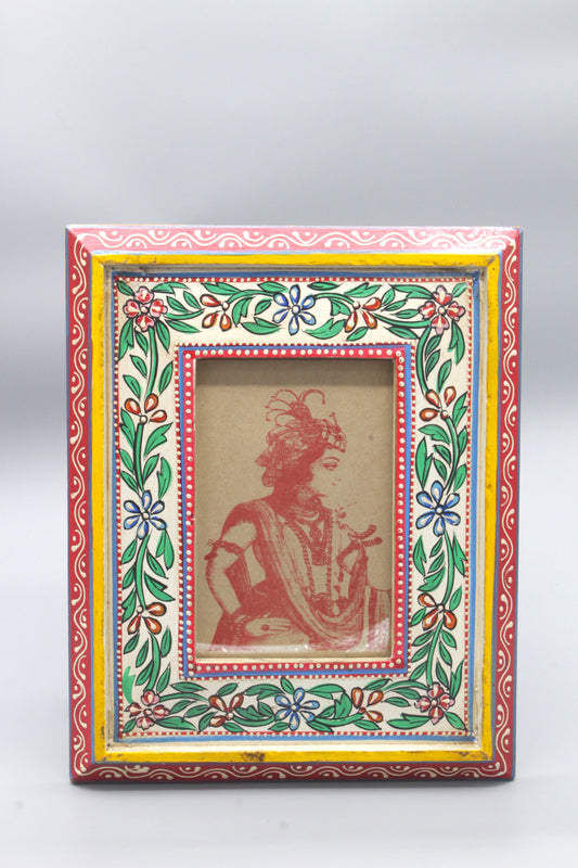 Handpainted wooden frame - Large