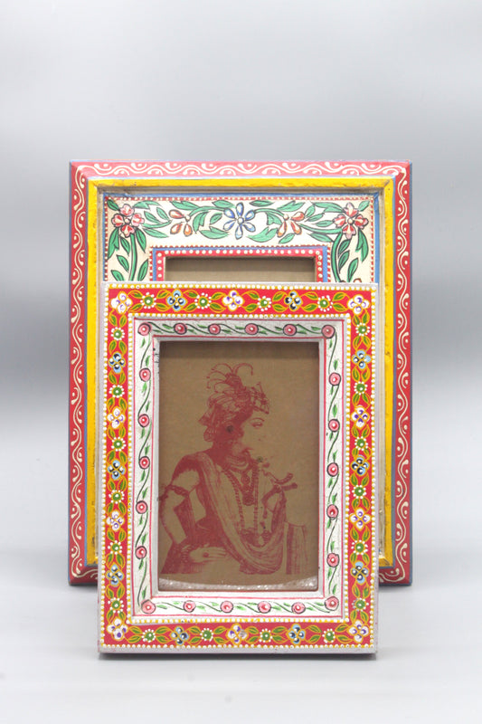 Handpainted wooden frame - Small