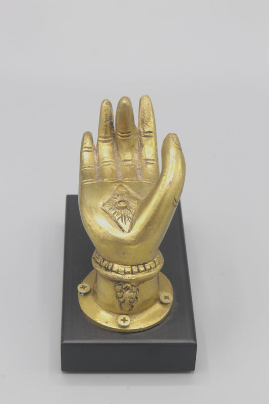 Solid brass mudra