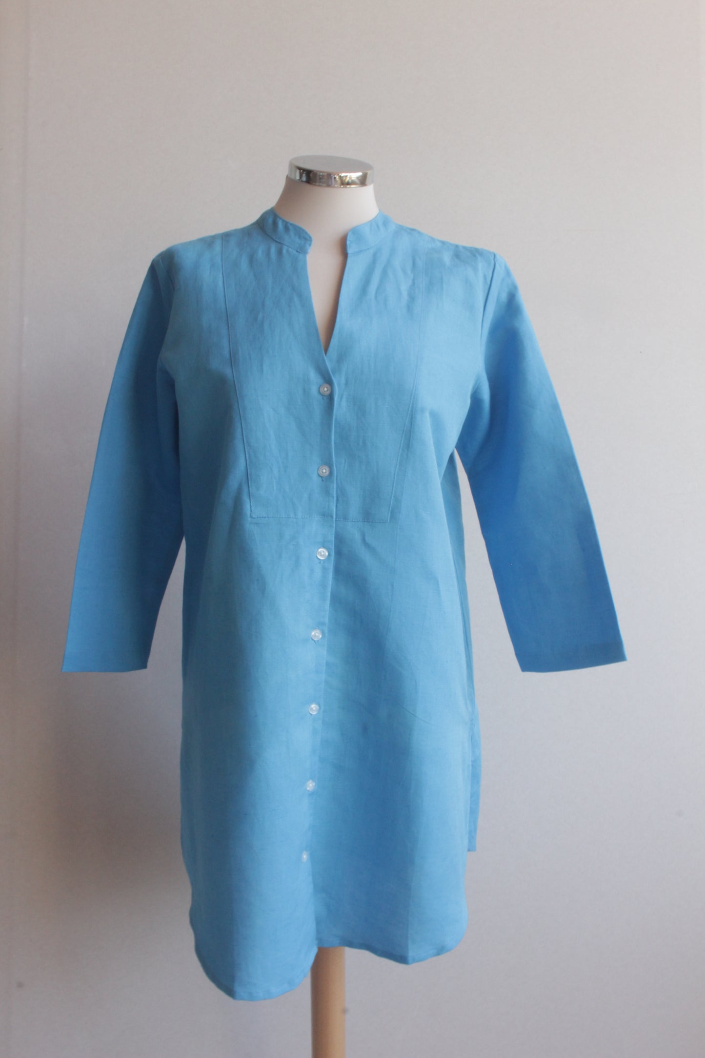 French kurta - turquoise