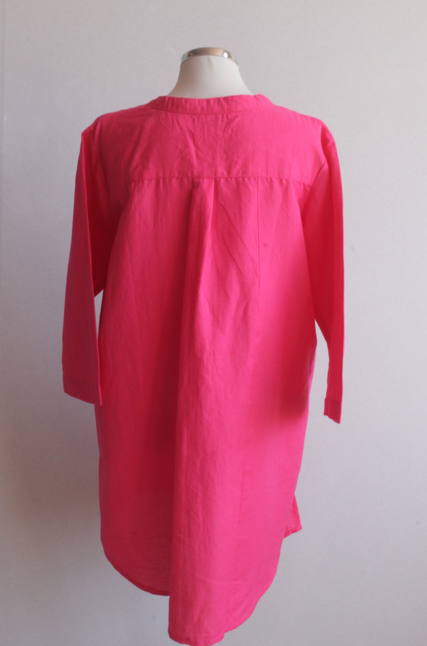French kurta - tani pink