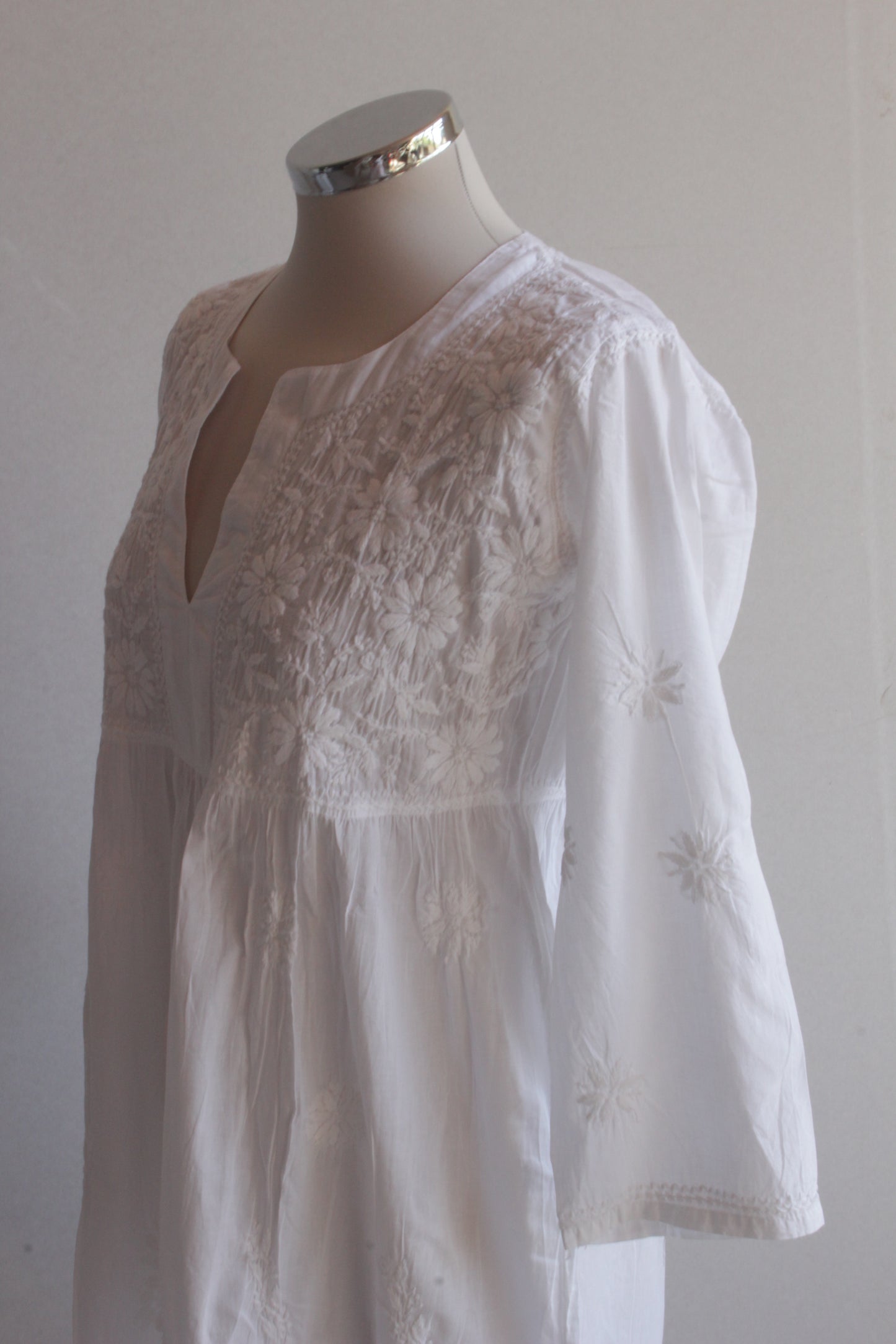 Tracey long cotton tunic