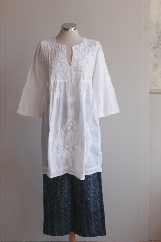 Tracey long cotton tunic