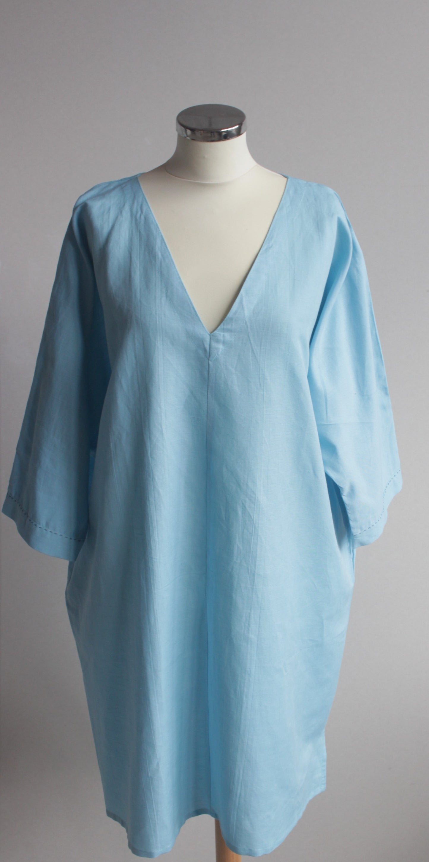Sky blue kaftan