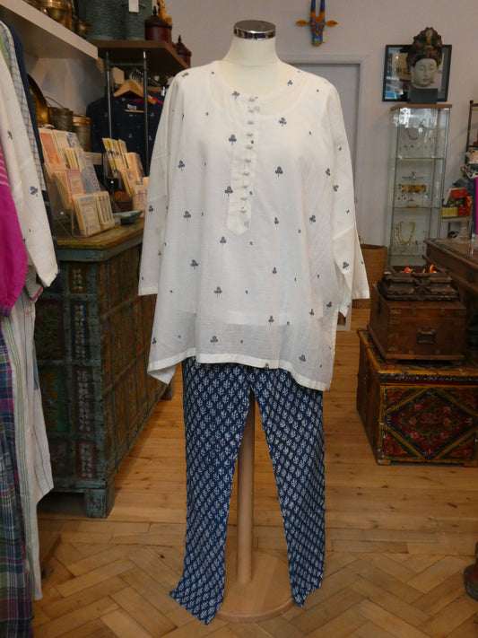 Mulmul cotton blouse