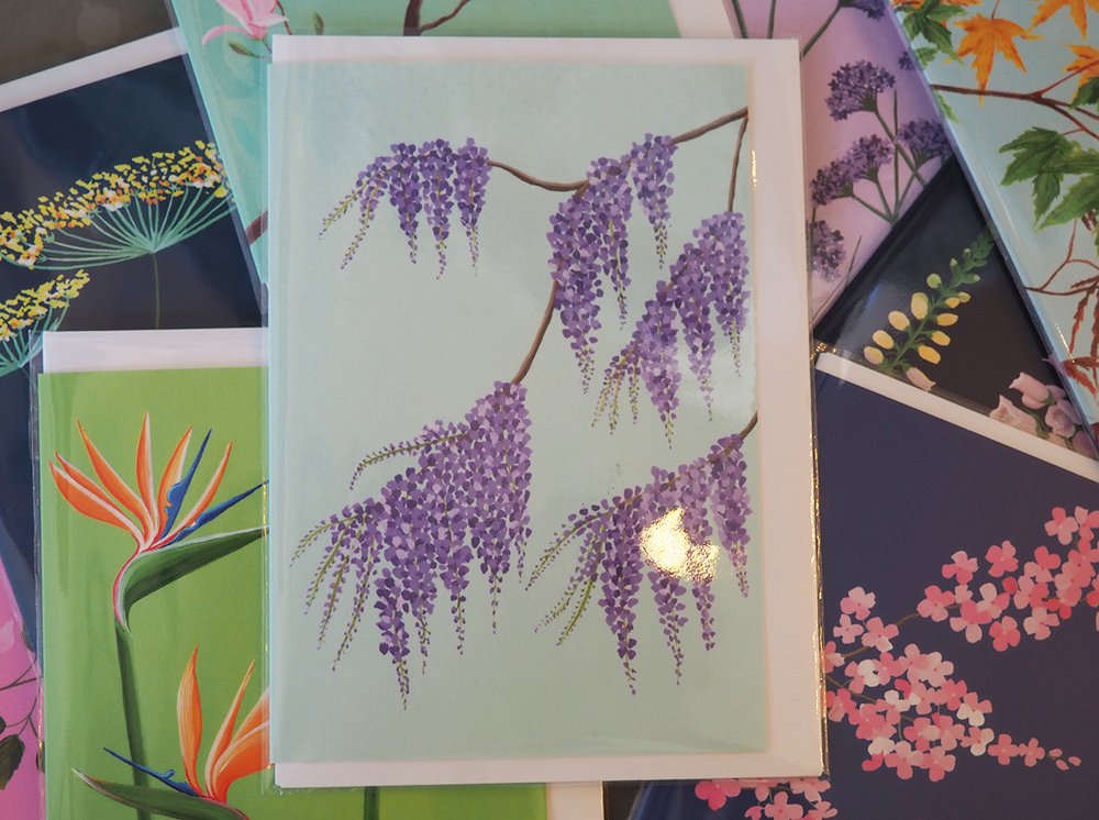 Stengun botanical greetings cards